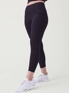 Booty Boost® Active Contour Rib 7/8 Leggings in Very Black, L